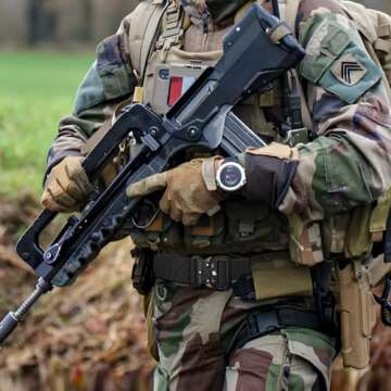 MOZETO Tactical Belts for Men Military Style Outdoor Gear