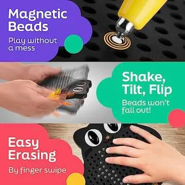 AYNAT FUN Magnetic Drawing Board for Kids - Travel Friendly