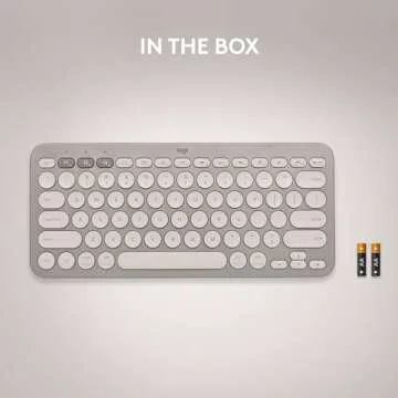 Logitech K380 Wireless Keyboard - Compact and Multi-Device Ready