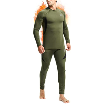 romision Thermal Underwear - Fleece Lined Comfort for Men