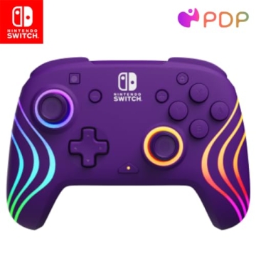 PDP Afterglow Wave Wireless Controller for Switch