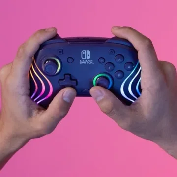 PDP Afterglow Wave Wireless Controller for Switch