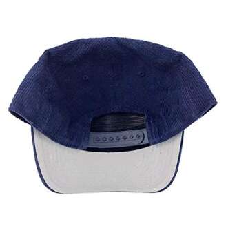 AMERICAN NEEDLE Miller Coors Printed Corduroy Adjustable Snapback Hat Navy