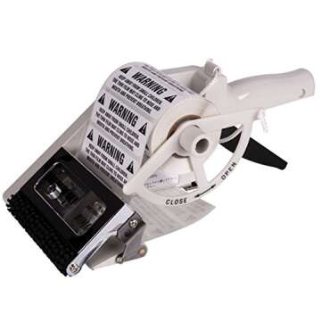 Suffocation Warning Stickers for Shipping and Packing - 3" X 1", Provided 500 Labels Per Roll, FBA Approved and BPA Free by Kenco (1 Pack)