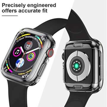 Penom Case for New Apple Watch SE Series 6 40mm, Apple Watch Series 5 Series 4 Case