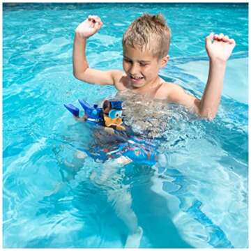 SwimWays Paw Patrol Paddlin' Pups Pool Toys & Outdoor Games, Bath Toys & Pool Party Supplies for Kid...