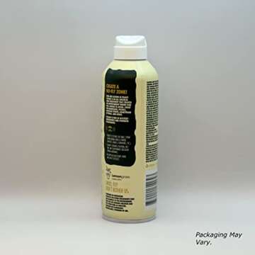 Lemongrass Farms Scram Outdoor Surface Spray | Create A No-Fly Zone | All Natural with Peppermint, Cedarwood, Geraniol, and Lemongrass Oil | DEET-Free | Twin Pack, 8oz Per Can, 16oz Total