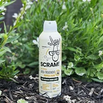 Lemongrass Farms SCRAM! Outdoor Surface Spray - All Natural Bug Repellent