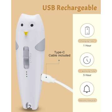 Lictin Baby Healthcare and Grooming Kit, 26 in 1 Rechargeable Nail Trimmer Electric Set,Safe File with Auto Light, Newborn Nursery Health Care Portable Safety Set for Infant Toddlers Boys Girls, Grey