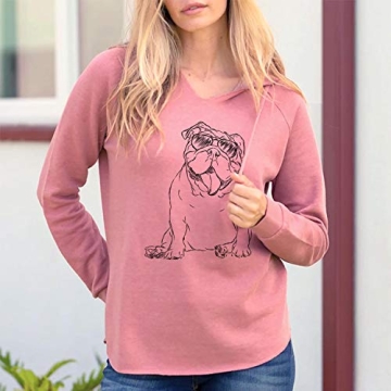 Inkopious English Bulldog Hoody - Cozy Sage Sweatshirt