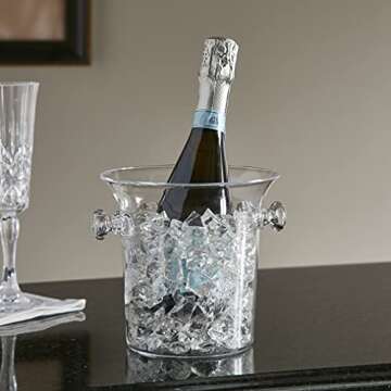 Huang Acrylic Champagne Mini Cooler (1 1/2 QT)
