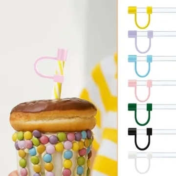 Velaco Silicone Straw Covers for Stanley Cups - 14Pcs