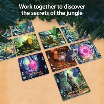 Gamewright - Forbidden Jungle - Cooperative Board Game