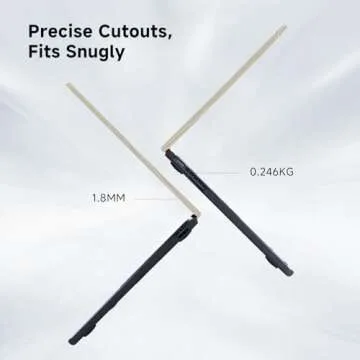 Funut Compatible with MacBook Air 13.6 inch Case 2022 2023 2024 Release M3 A3113 M2 A2681 with Touch ID, MacBook Air 13 M2 M3 Case Crocodile Leather Hard Shell Case & Keyboard Cover, Pudding