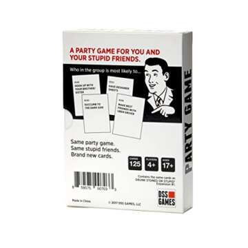 DSS Games Who's Most Likely to… [A Party Game] Expansion Pack 1 with New NSFW Cards to Roast Your Friends