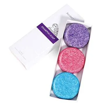 Frcolor Hair Soap Shampoo Bar - Eco-Friendly Hair Care Pack