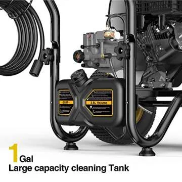 BLUBERY 3600 PSI Heavy Duty Gas Pressure Washer