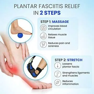 Lumia Wellness Foot Stretcher for Plantar Fasciitis Relief