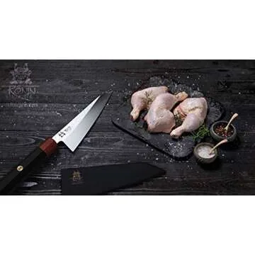 Dalstrong Honesuki Knife - 5.5 inch Red Rosewood Handle