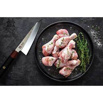 Dalstrong Honesuki Knife - 5.5 inch Red Rosewood Handle