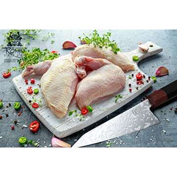 Dalstrong Honesuki Knife - 5.5 inch Red Rosewood Handle