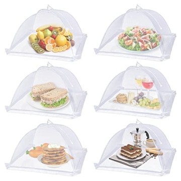 Lauon 6 Pack Large Food Covers for Outdoor Events
