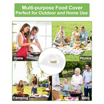 Lauon 6 Pack Large Food Covers for Outdoor Events