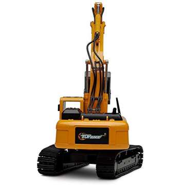 Top Race Excavator Toy - Durable Construction for Kids