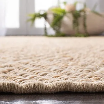 Stylish Safavieh Palm Beach Area Rug in Sisal Design