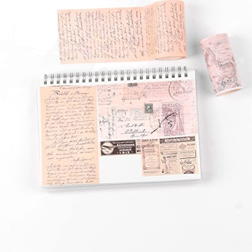 Dizdkizd Vintage Washi Tape for Journals and Crafts