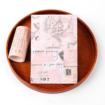 Dizdkizd Vintage Washi Tape for Journals and Crafts