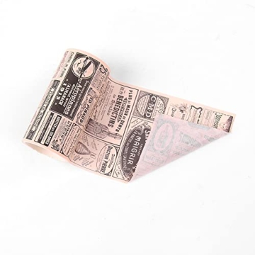 Dizdkizd Vintage Washi Tape for Journals and Crafts