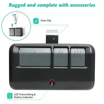 Reliable 2 Pack Garage Door Opener Remote for All Users