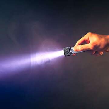 Antner 18pcs Mini Flashlights Keychain 5 Bulbs LED Keychain Toy for Kids Party Favors, Camping, Travel, Home or Office(Battery Included)