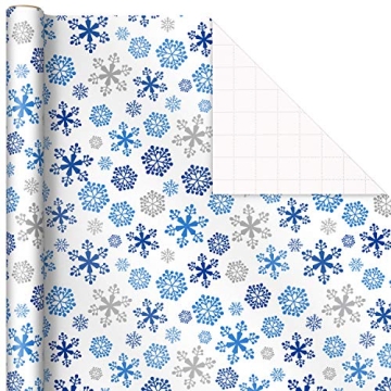Image Arts Blue Christmas Wrapping Paper Set 120 sq ft