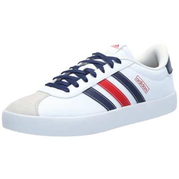 Stylish adidas Men's VL Court 3.0 Sneakers - Red/White/Blue Comfort