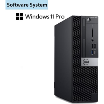 Dell Optiplex 7050 SFF Desktop | Core i5 | 8GB RAM | SSD | Renewed