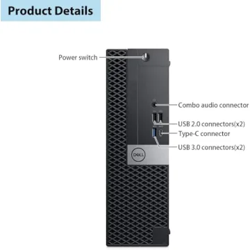 Dell Optiplex 7050 SFF Desktop | Core i5 | 8GB RAM | SSD | Renewed