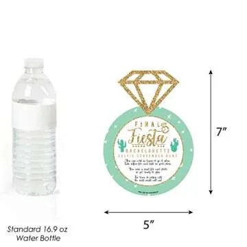 Big Dot of Happiness Final Fiesta - Selfie Scavenger Hunt - Last Fiesta Bachelorette Party Game - Set of 12