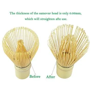 Matcha Green Tea Whisk Sets, Matcha Whisk, Traditional Scoop, Bamboo Spoon, The Perfect Set to Prepare a Traditional Cup of Matcha