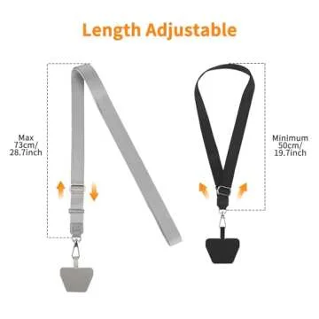 CACOE Adjustable Phone Lanyard for Hands-Free Convenience