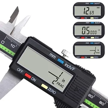 Sattiyrch Digital Caliper 6 Inch LCD Stainless Steel Tool