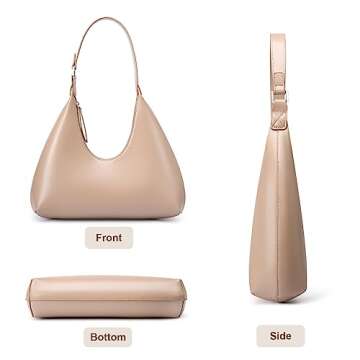 Stylish MELOLILA Crescent Shoulder Bag for Women