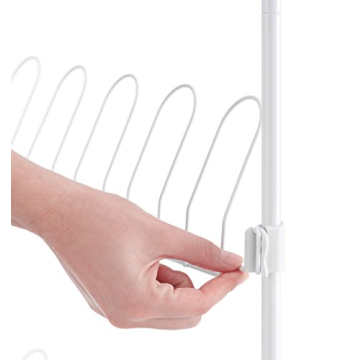 Whitmor 18-Pair Over The Door Shoe Rack for Shoes and Wigs