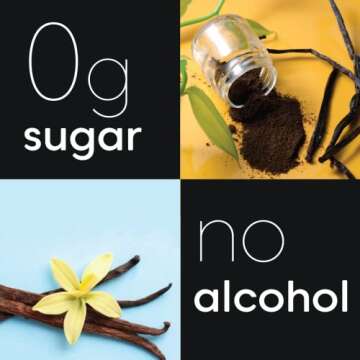 Wilderness Poets Pure Vanilla Powder - 100% Organic Ground Vanilla Beans - Tahitian Variety, Grade A | Potent, Super Aromatic, Perfect for Chefs, Baking, Ice Cream, Coffee Lattes, 1 Ounce (28 Grams)