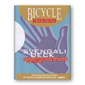 Murphy's Magic Svengali Deck Bicycle (Red) - Easy Card Magic Tricks