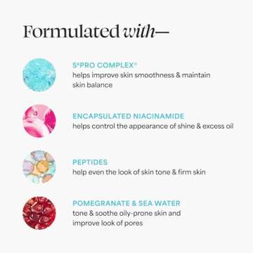 TULA Skin Care 24-7 Weightless Moisture Hydrating Day & Night Cream - Anti-Aging Lightweight Gel Cream Moisturizer for Face, Contains Watermelon & Blueberry Extract, 1.5 oz.