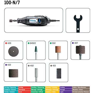 Dremel 100-N/7 Rotary Tool Kit for DIY & Crafts