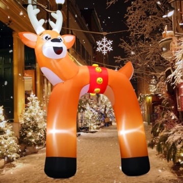 COMIN 14ft Christmas Inflatable with LEDs for Holidays
