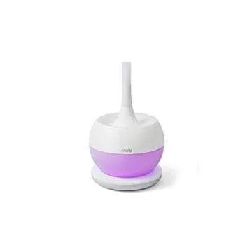 MIRO-NR08M Cream White Completely Washable Modular Sanitary Humidifier, Large Room, Easy to Clean, Easy to Use - Premium Cool-Mist Humidifier. Touch Control Colorful LEDs, Powerful humidification